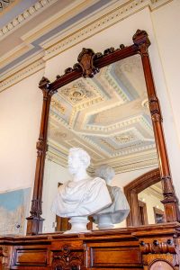 Historic Lockwood-Mathews Mansion Museum Billiards Room