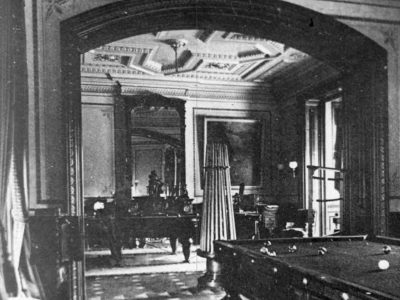 Historic Lockwood-Mathews Mansion Museum Billiards Room