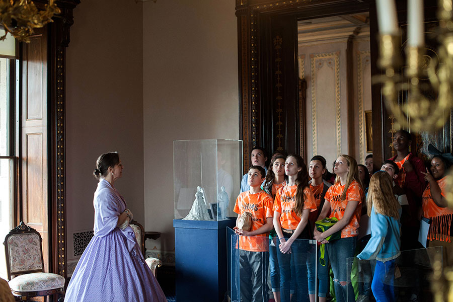 New York City School Tours at the Lockwood Mathews Mansion Museum