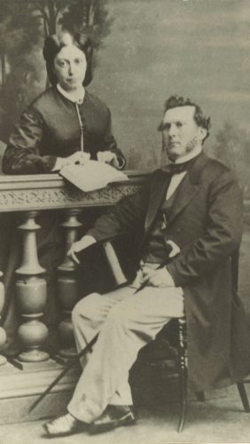 LeGrand Lockwood Sr. and Ann Louisa Lockwood donated bibles and peacoats to Company F of the 17th Connecticut Infantry, nicknamed ‘Lockwood’s Guards,’ during the Civil War.