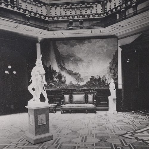 Lockwood-Mathews Mansion Museum Rotunda and Grand Staircase