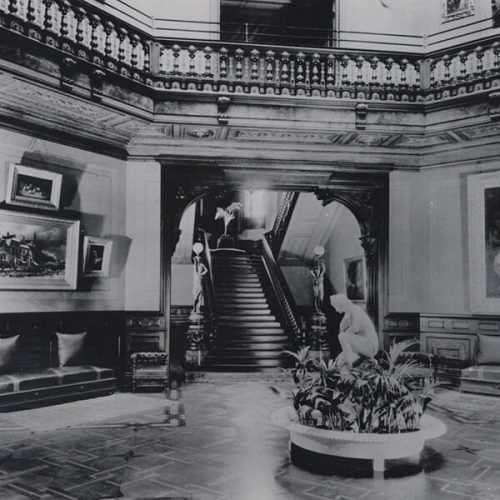 Lockwood-Mathews Mansion Museum Rotunda and Grand Staircase